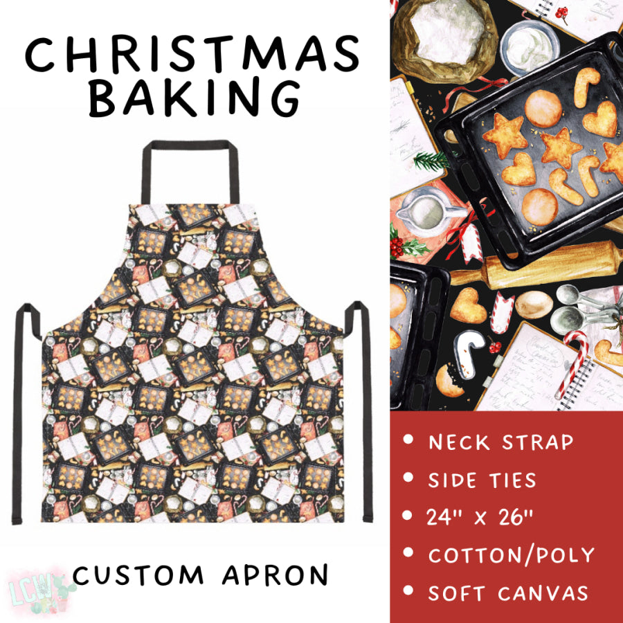 Preorder Custom Aprons and Oven Mitts - Closes 19 Sep - ETA early Dec 2025 Apron and Over Mitts