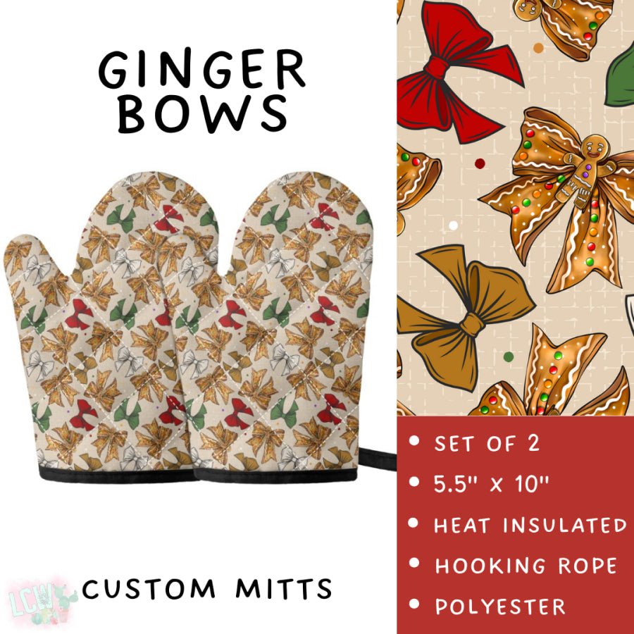 Preorder Custom Aprons and Oven Mitts - Closes 19 Sep - ETA early Dec 2025 Apron and Over Mitts