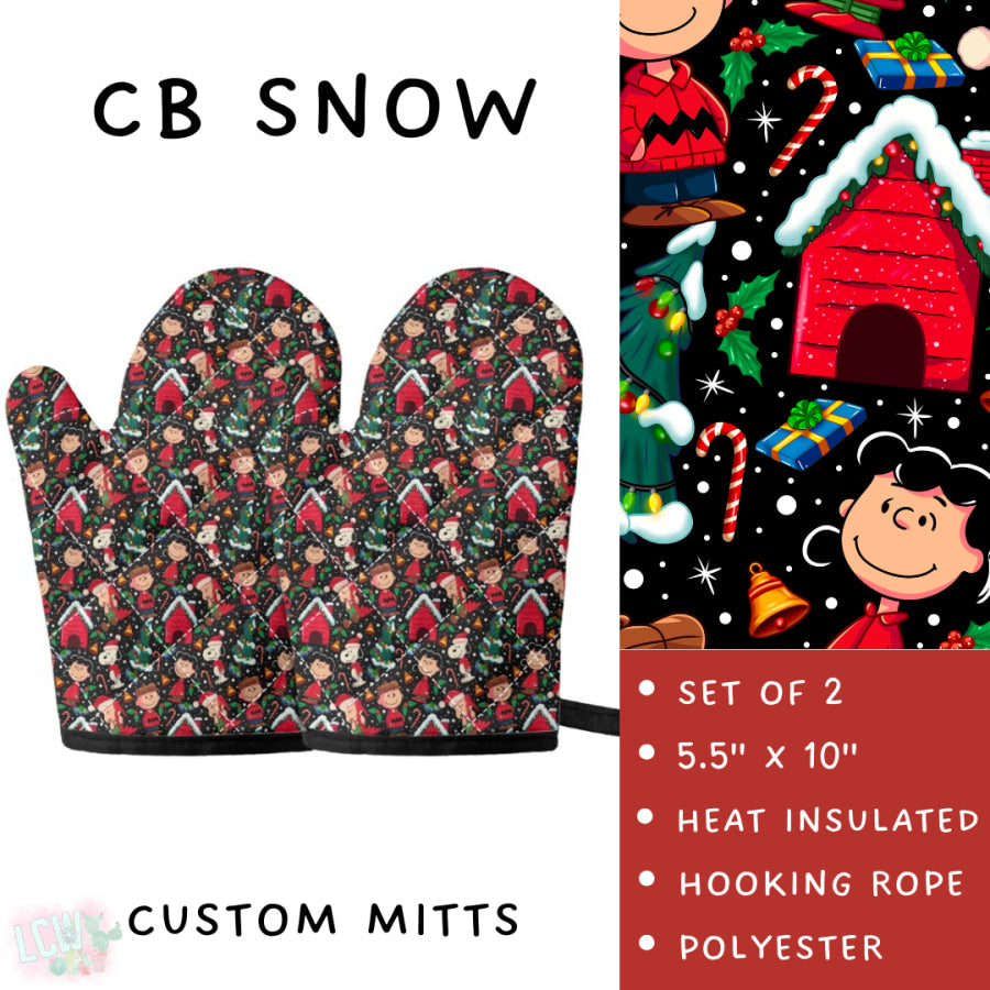 Preorder Custom Aprons and Oven Mitts - Closes 19 Sep - ETA early Dec 2025 Apron and Over Mitts