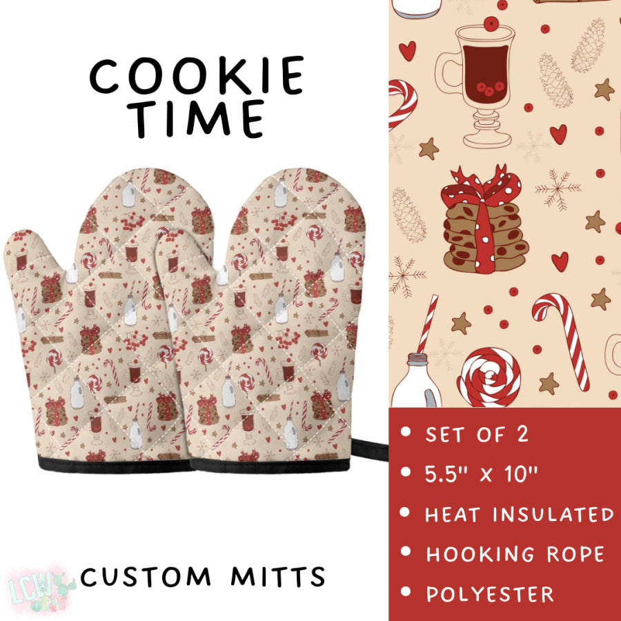 Preorder Custom Aprons and Oven Mitts - Closes 19 Sep - ETA early Dec 2025 Apron and Over Mitts