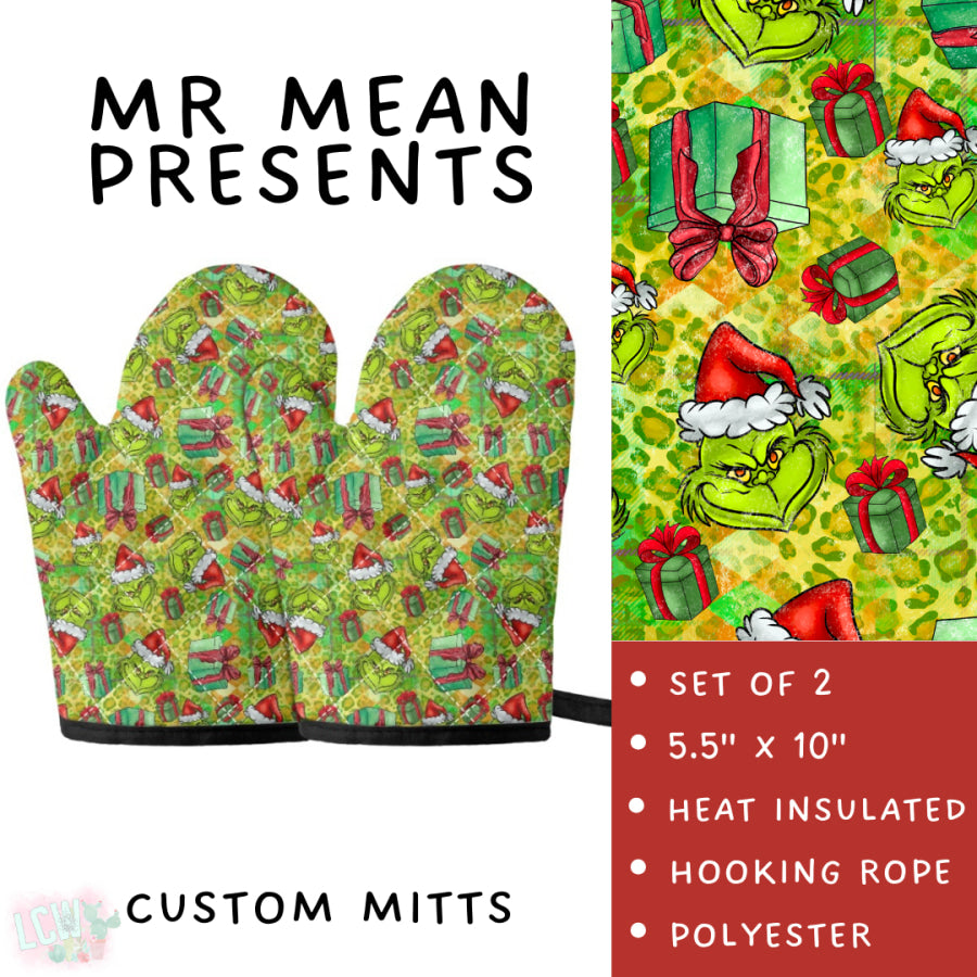 Preorder Custom Aprons and Oven Mitts - Closes 19 Sep - ETA early Dec 2025 Apron and Over Mitts