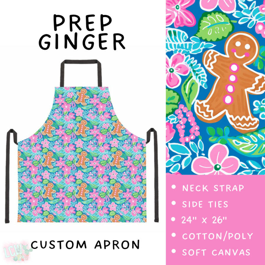 Preorder Custom Aprons and Oven Mitts - Closes 19 Sep - ETA early Dec 2025 Apron and Over Mitts
