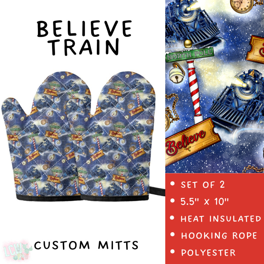 Preorder Custom Aprons and Oven Mitts - Closes 19 Sep - ETA early Dec 2025 Apron and Over Mitts