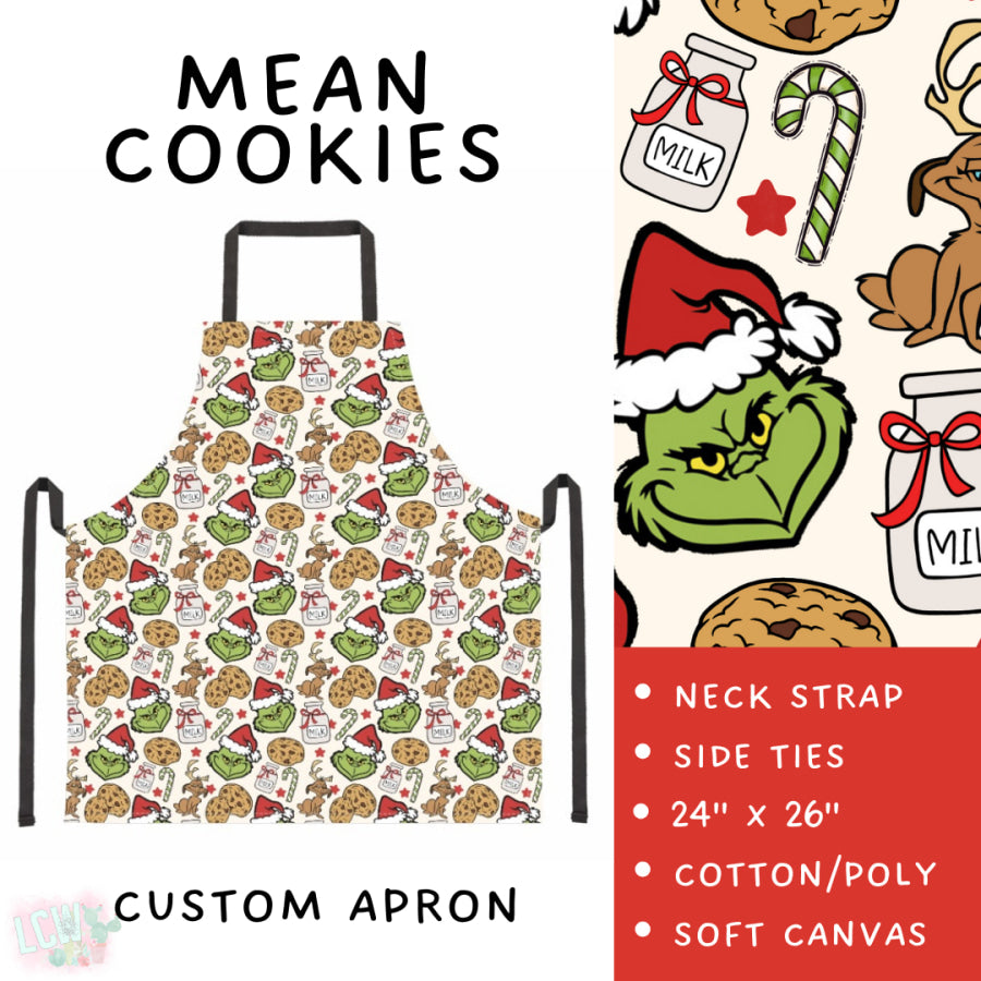 Preorder Custom Aprons and Oven Mitts - Closes 19 Sep - ETA early Dec 2025 Apron and Over Mitts