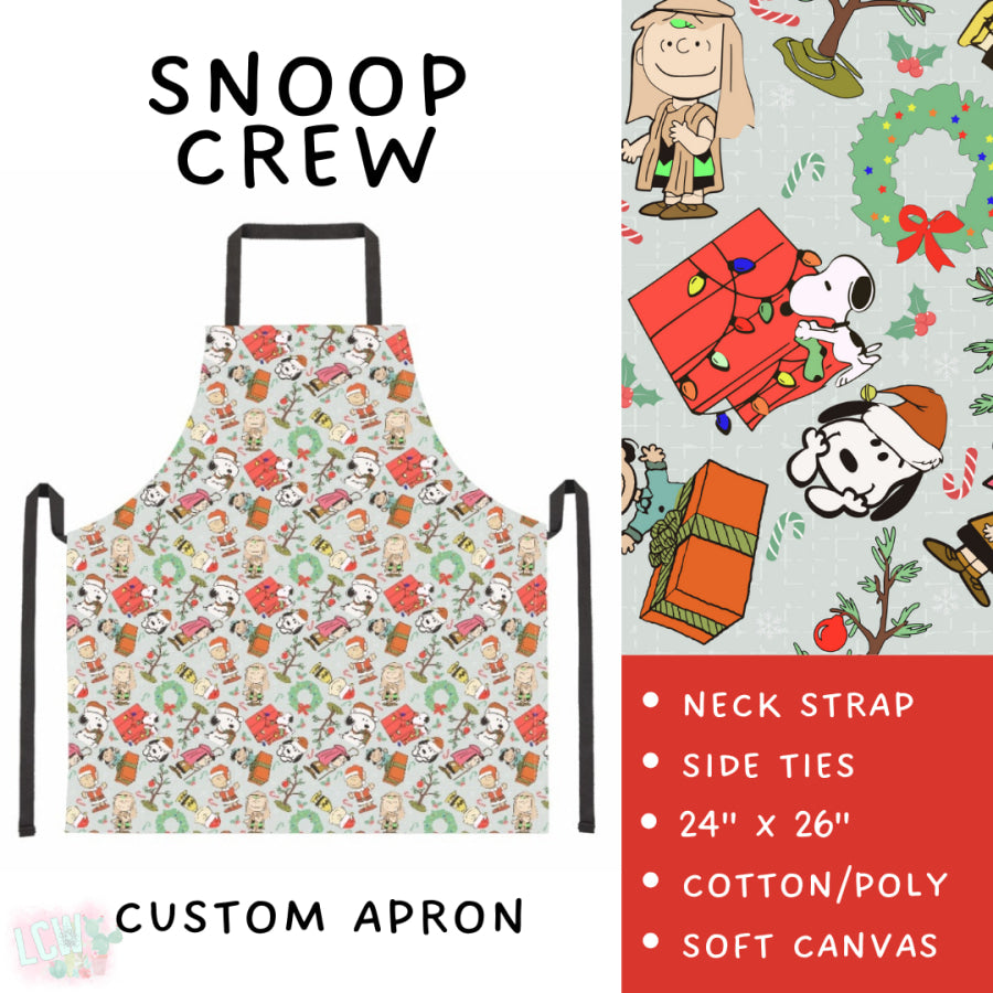 Preorder Custom Aprons and Oven Mitts - Closes 19 Sep - ETA early Dec 2025 Apron and Over Mitts