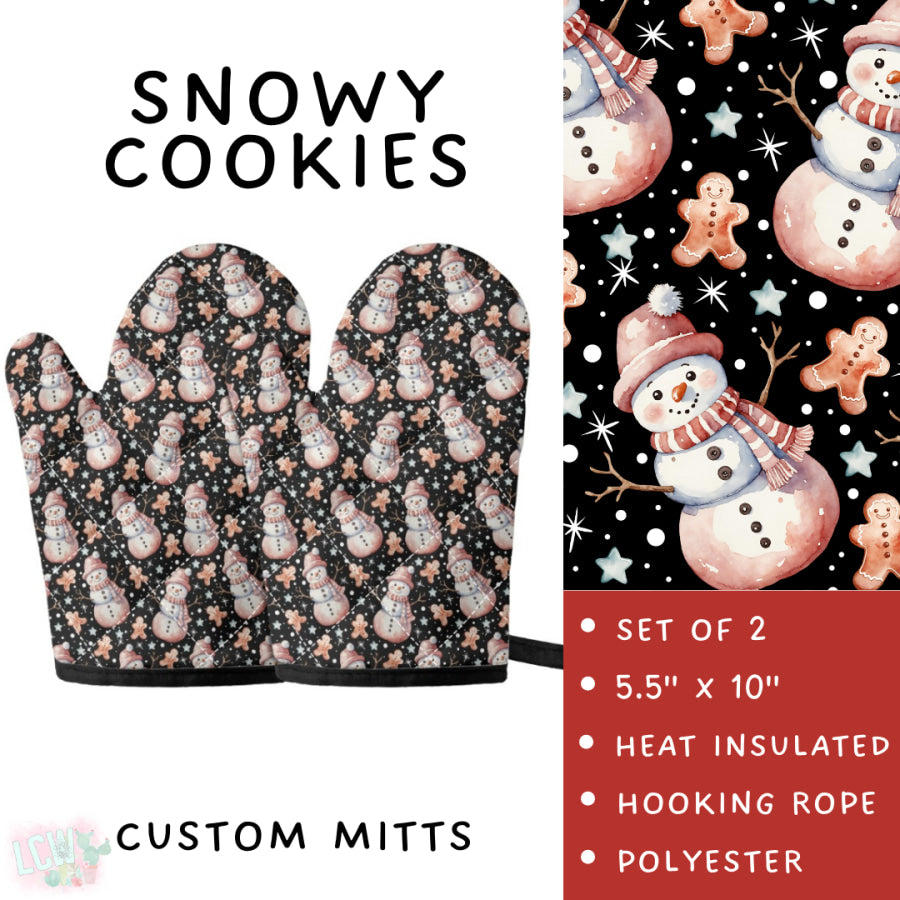 Preorder Custom Aprons and Oven Mitts - Closes 19 Sep - ETA early Dec 2025 Apron and Over Mitts