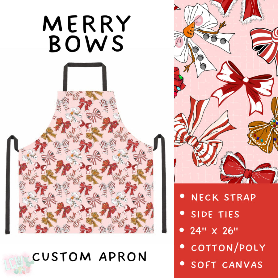 Preorder Custom Aprons and Oven Mitts - Closes 19 Sep - ETA early Dec 2025 Apron and Over Mitts