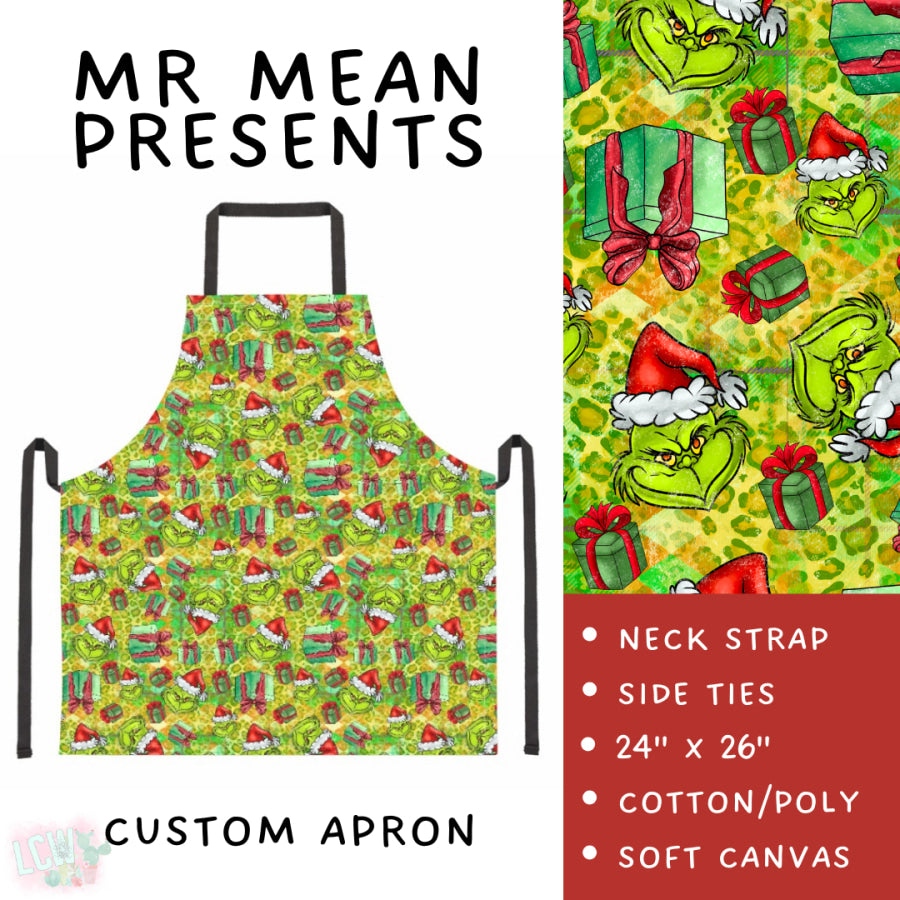 Preorder Custom Aprons and Oven Mitts - Closes 19 Sep - ETA early Dec 2025 Apron and Over Mitts