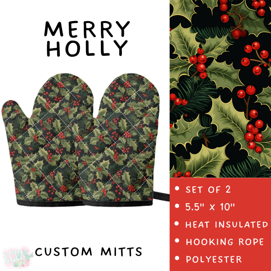 Preorder Custom Aprons and Oven Mitts - Closes 19 Sep - ETA early Dec 2025 Apron and Over Mitts