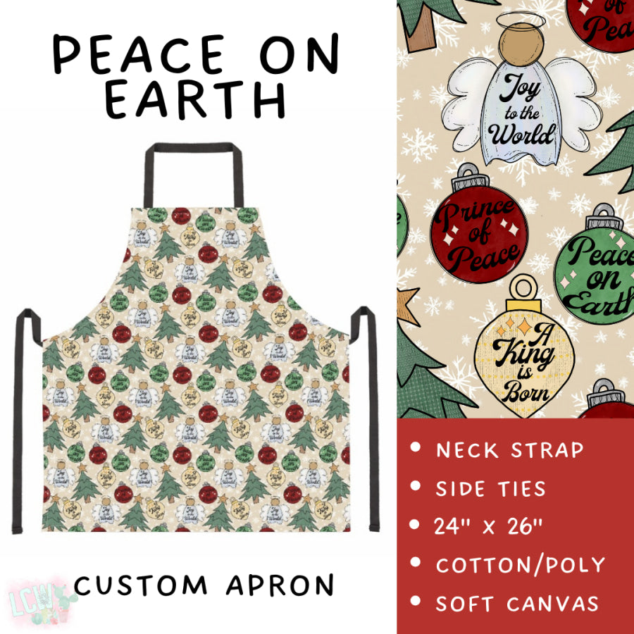 Preorder Custom Aprons and Oven Mitts - Closes 19 Sep - ETA early Dec 2025 Apron and Over Mitts