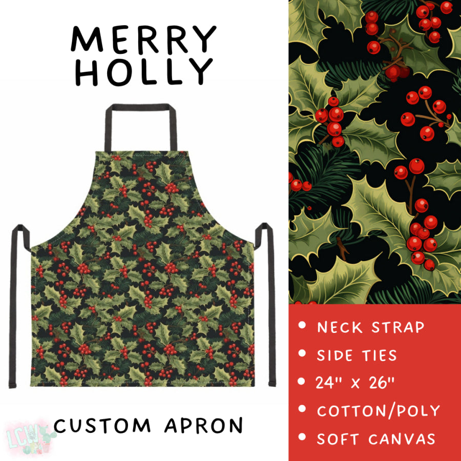 Preorder Custom Aprons and Oven Mitts - Closes 19 Sep - ETA early Dec 2025 Apron and Over Mitts