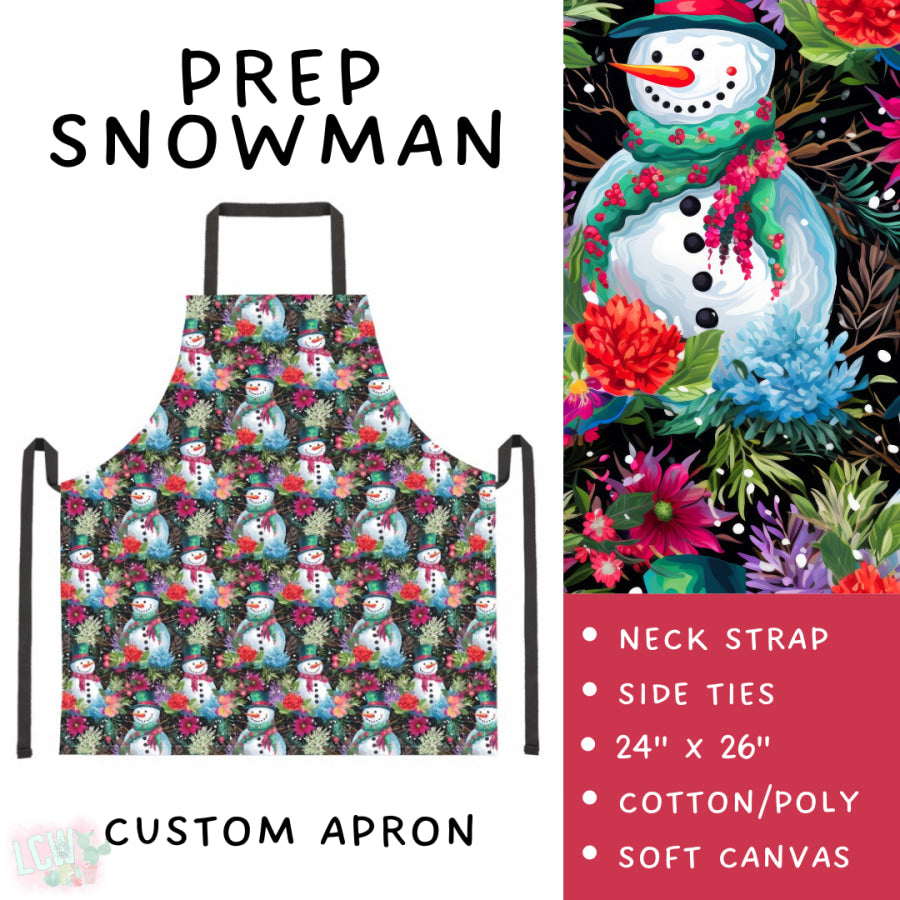 Preorder Custom Aprons and Oven Mitts - Closes 19 Sep - ETA early Dec 2025 Apron and Over Mitts