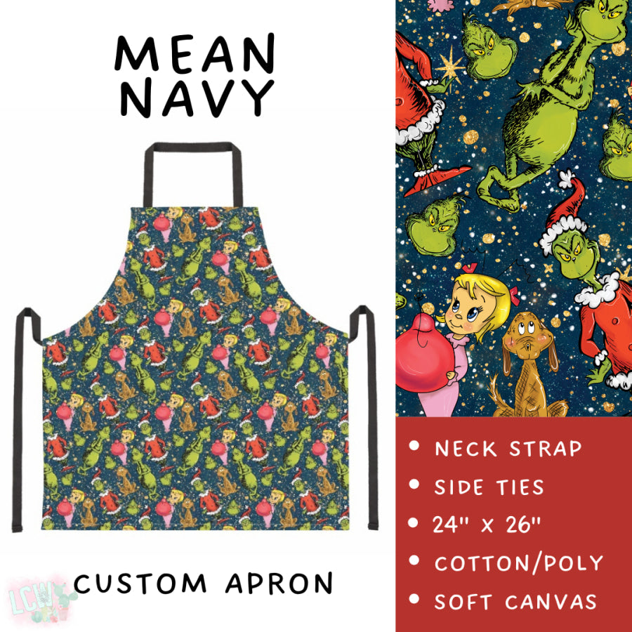 Preorder Custom Aprons and Oven Mitts - Closes 19 Sep - ETA early Dec 2025 Apron and Over Mitts