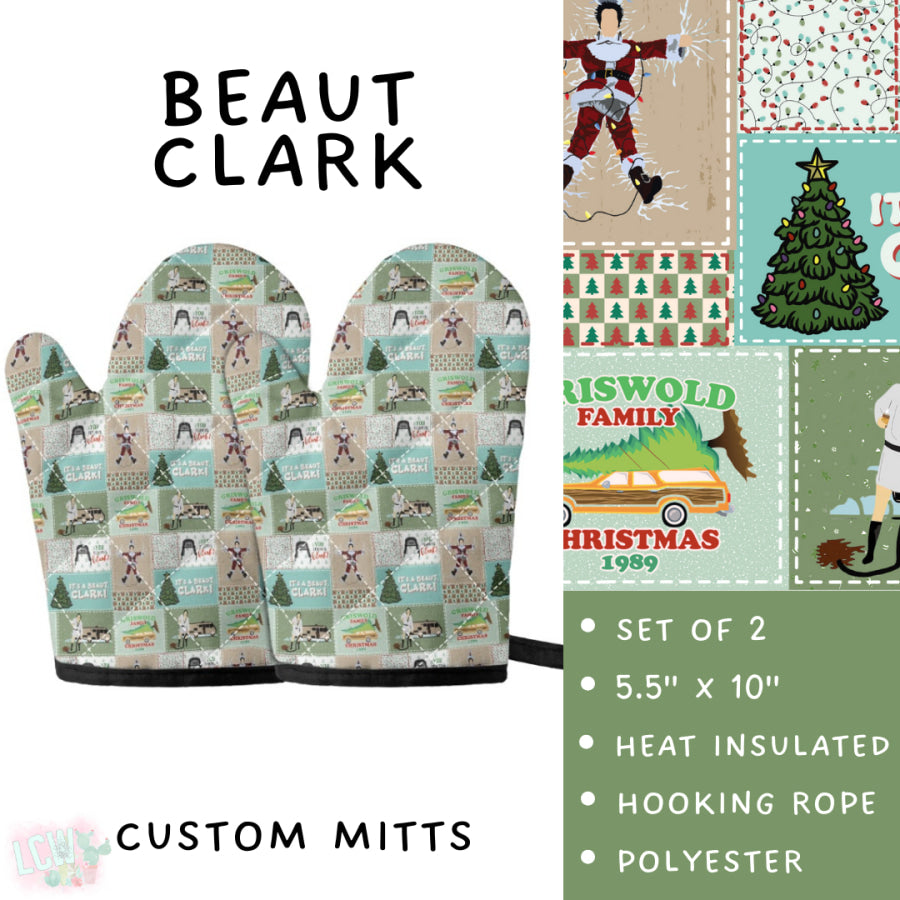 Preorder Custom Aprons and Oven Mitts - Closes 19 Sep - ETA early Dec 2025 Apron and Over Mitts