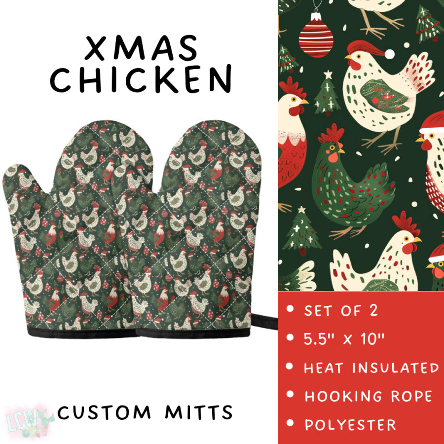 Preorder Custom Aprons and Oven Mitts - Closes 19 Sep - ETA early Dec 2025 Apron and Over Mitts