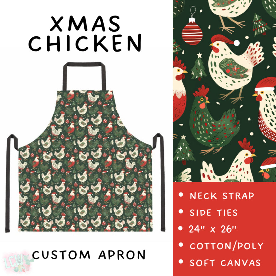 Preorder Custom Aprons and Oven Mitts - Closes 19 Sep - ETA early Dec 2025 Apron and Over Mitts
