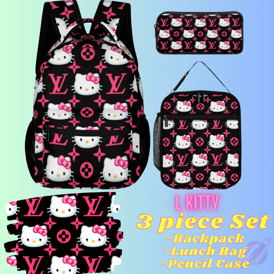 Preorder Custom Backpack 3-Piece Sets - Closes 22 Jun - ETA early Oct 2025 Backpack set