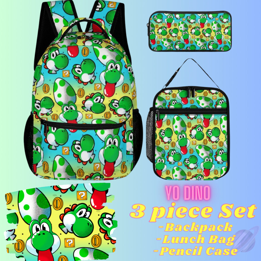 Preorder Custom Backpack 3-Piece Sets - Closes 22 Jun - ETA early Oct 2025 Backpack set