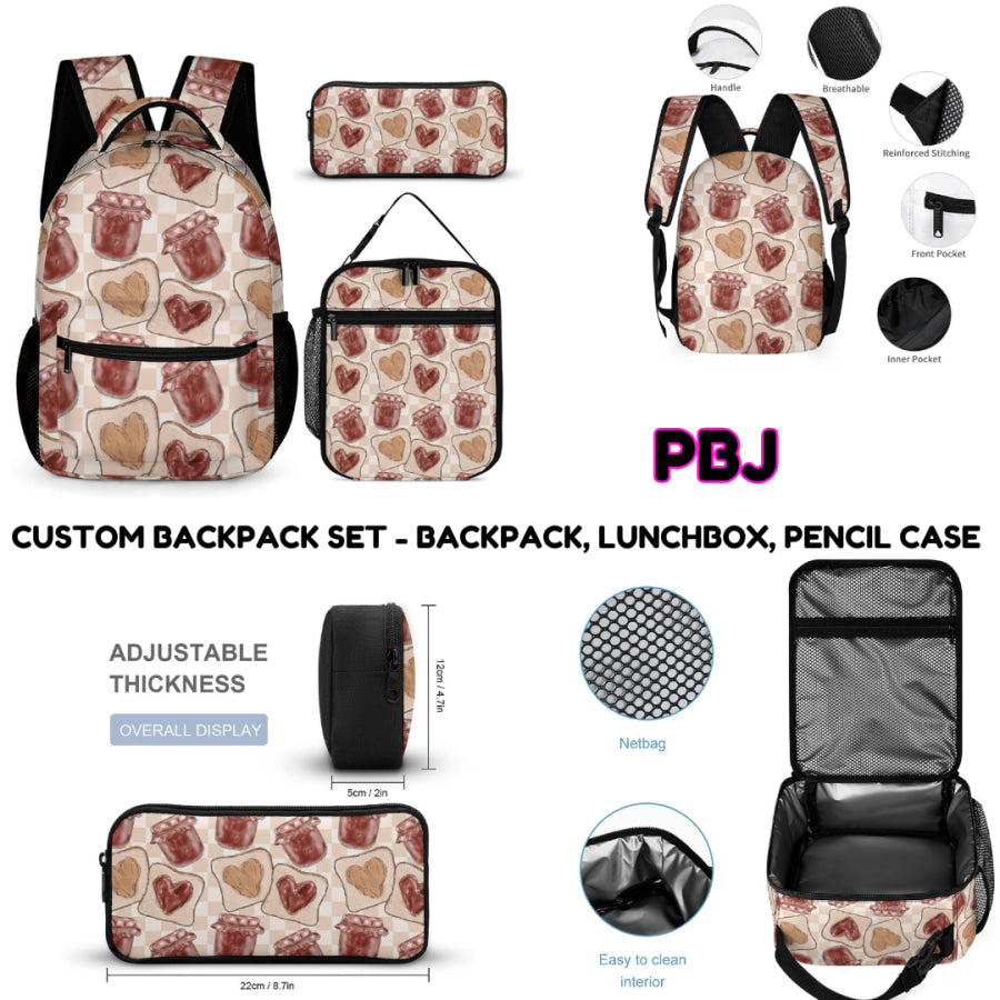 Preorder Custom Backpack Sets - Closes 20 Sep - ETA mid Dec 2024 Sport Backpack