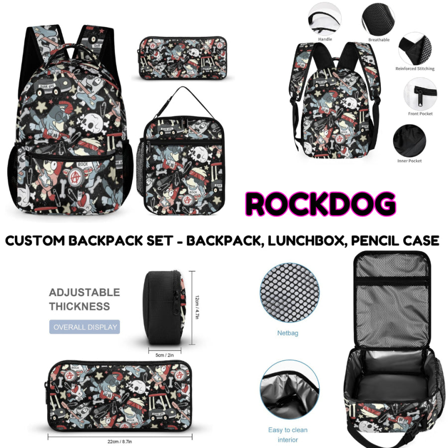 Preorder Custom Backpack Sets - Closes 20 Sep - ETA mid Dec 2024 Sport Backpack