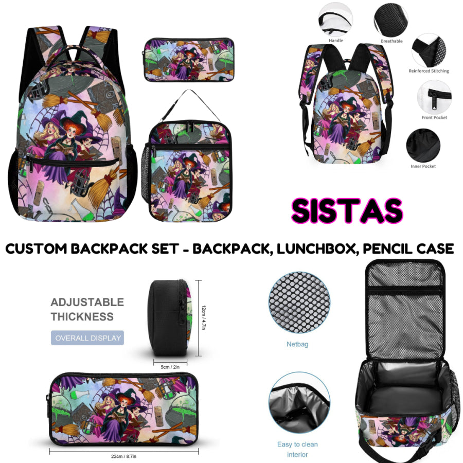 Preorder Custom Backpack Sets - Closes 20 Sep - ETA mid Dec 2024 Sport Backpack