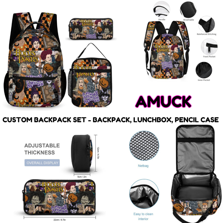 Preorder Custom Backpack Sets - Closes 20 Sep - ETA mid Dec 2024 Sport Backpack