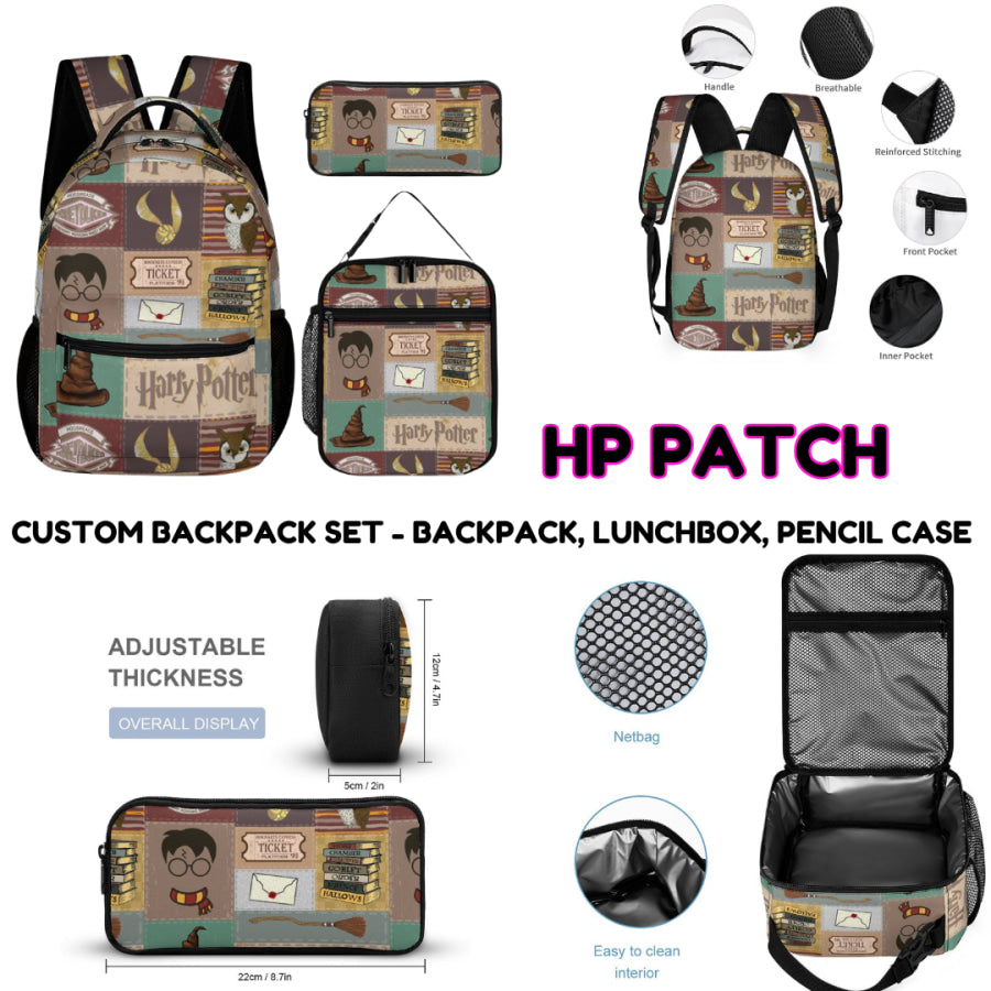 Preorder Custom Backpack Sets - Closes 20 Sep - ETA mid Dec 2024 Sport Backpack