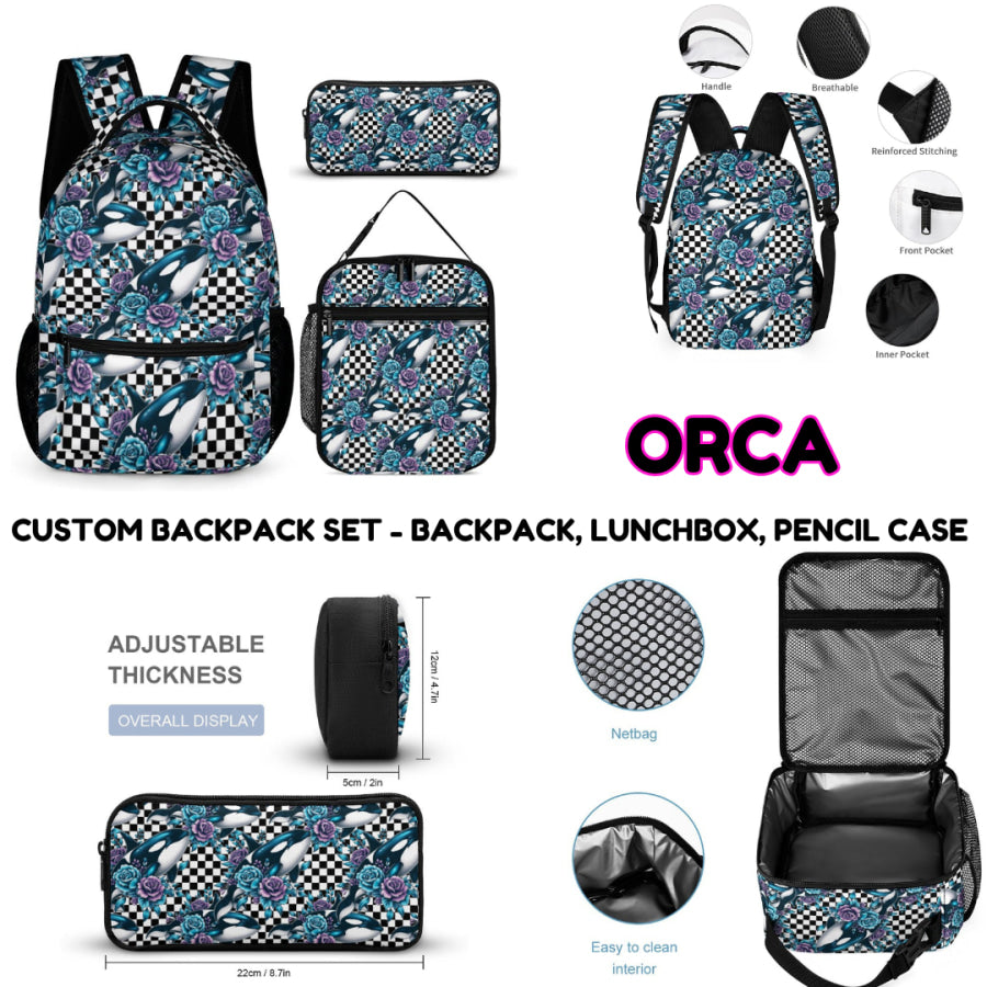 Preorder Custom Backpack Sets - Closes 20 Sep - ETA mid Dec 2024 Sport Backpack