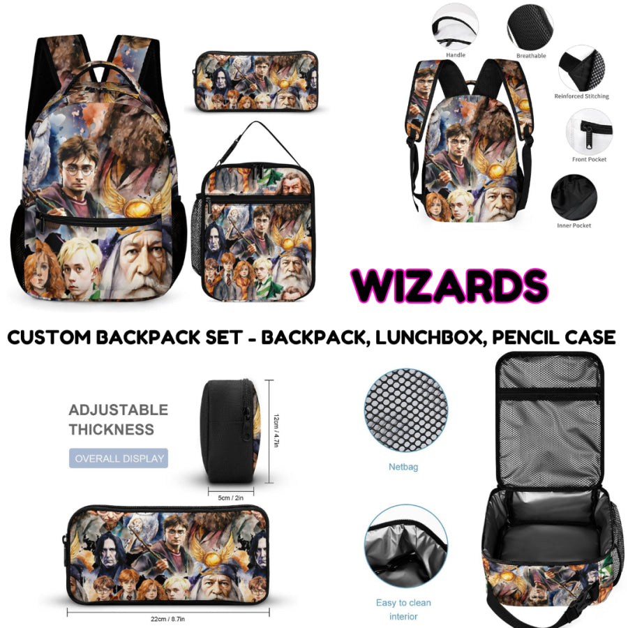 Preorder Custom Backpack Sets - Closes 20 Sep - ETA mid Dec 2024 Sport Backpack