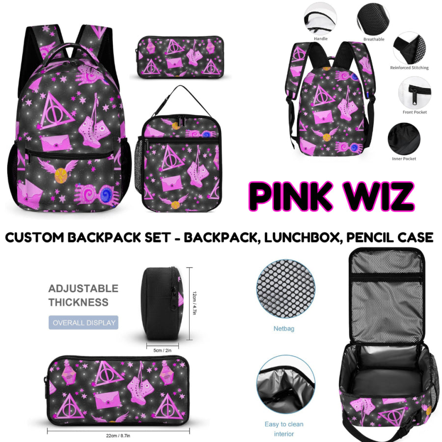 Preorder Custom Backpack Sets - Closes 20 Sep - ETA mid Dec 2024 Sport Backpack