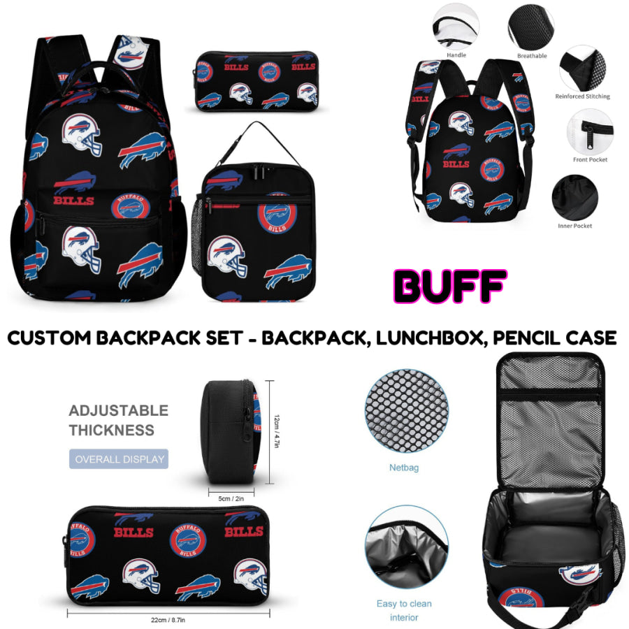 Preorder Custom Backpack Sets - Closes 20 Sep - ETA mid Dec 2024 Sport Backpack