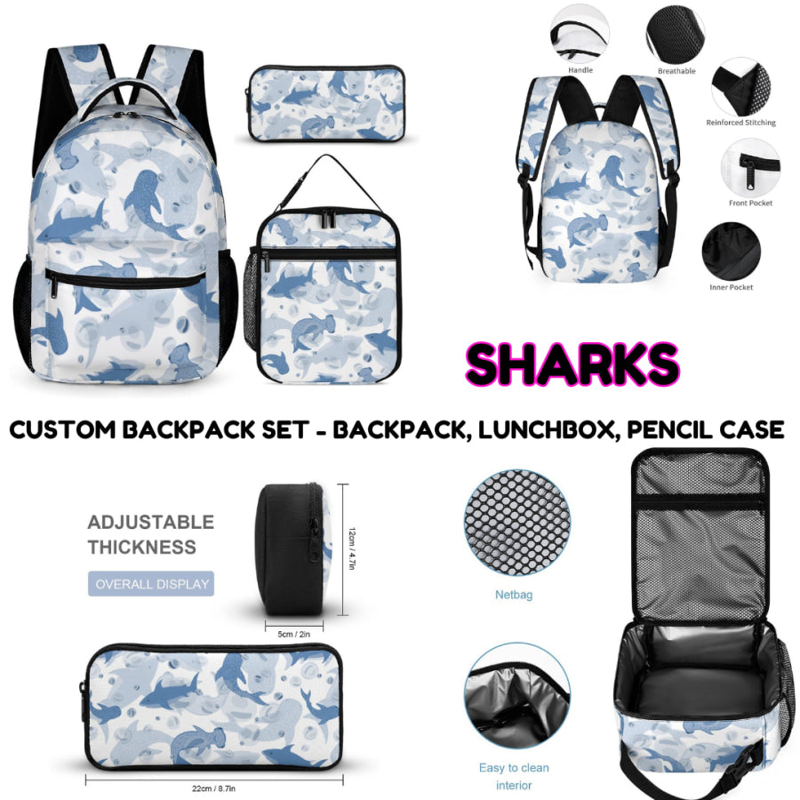 Preorder Custom Backpack Sets - Closes 20 Sep - ETA mid Dec 2024 Sport Backpack