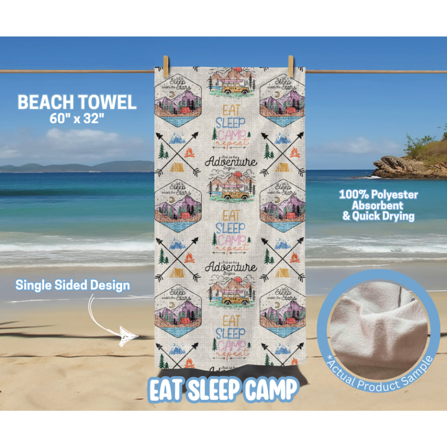 Preorder Custom Beach Towels - Closes 15 May - ETA early Sep 2025 Beach Towel