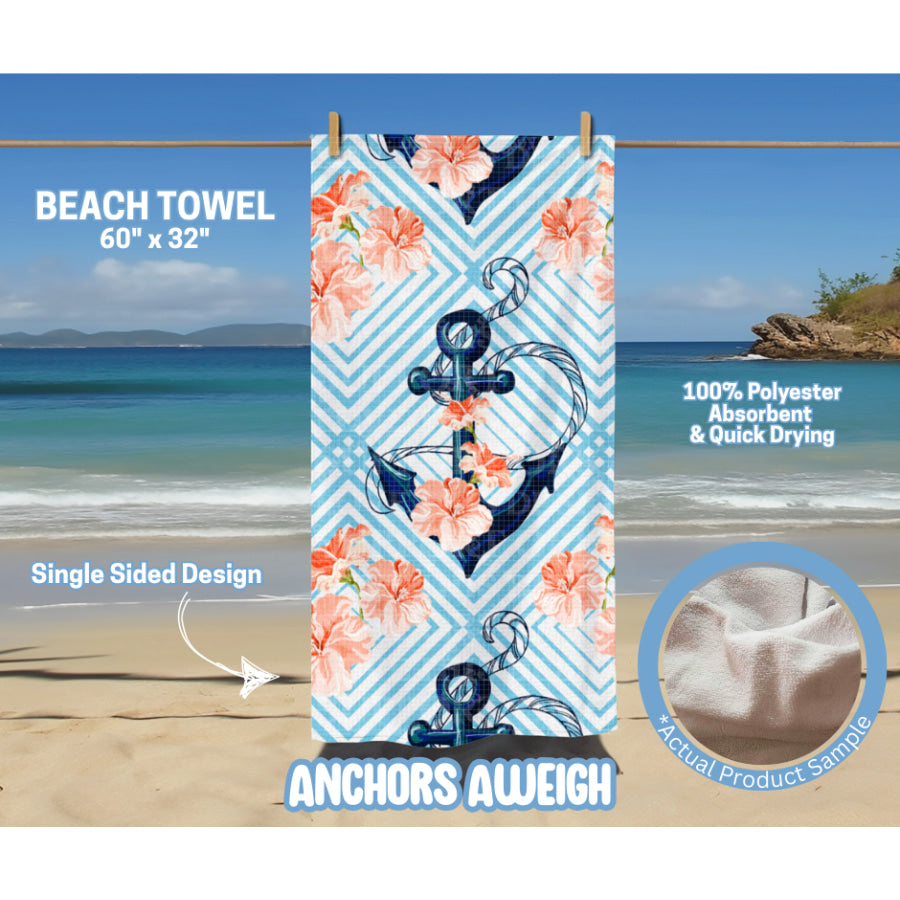 Preorder Custom Beach Towels - Closes 15 May - ETA early Sep 2025 Beach Towel