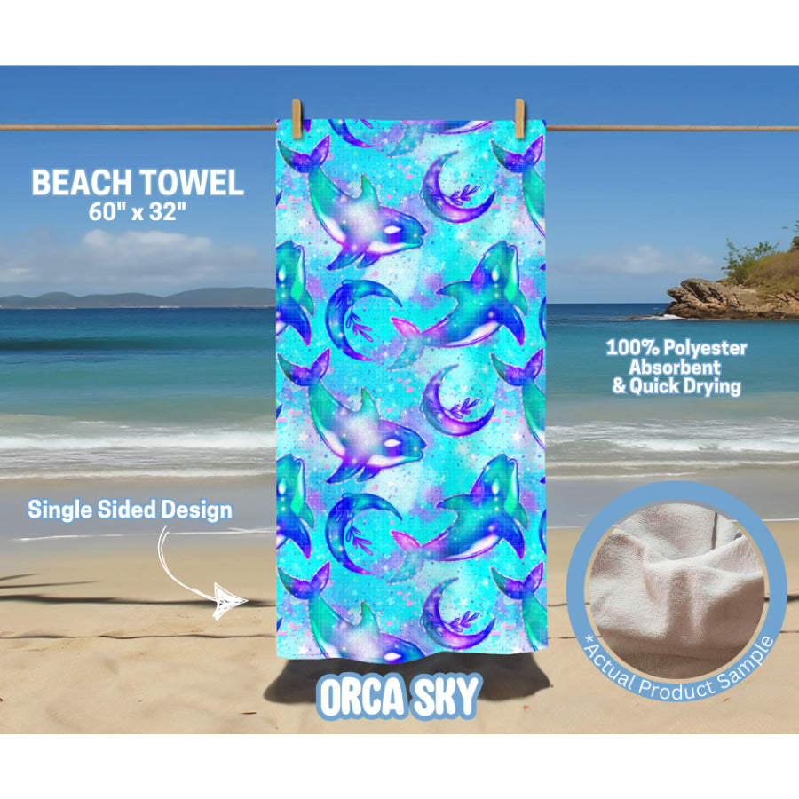 Preorder Custom Beach Towels - Closes 15 May - ETA early Sep 2025 Beach Towel