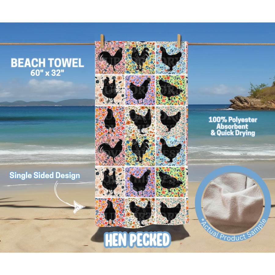 Preorder Custom Beach Towels - Closes 15 May - ETA early Sep 2025 Beach Towel