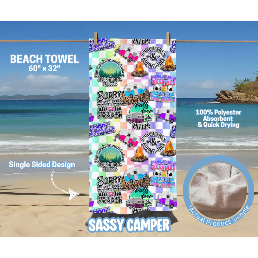 Preorder Custom Beach Towels - Closes 15 May - ETA early Sep 2025 Beach Towel