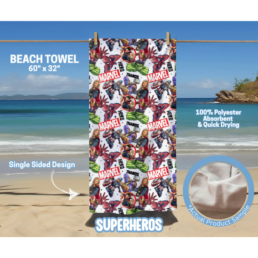 Preorder Custom Beach Towels - Closes 15 May - ETA early Sep 2025 Beach Towel