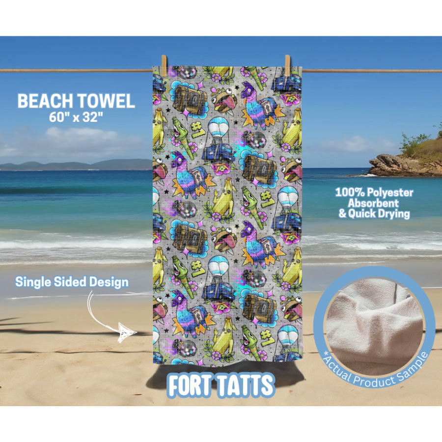 Preorder Custom Beach Towels - Closes 15 May - ETA early Sep 2025 Beach Towel