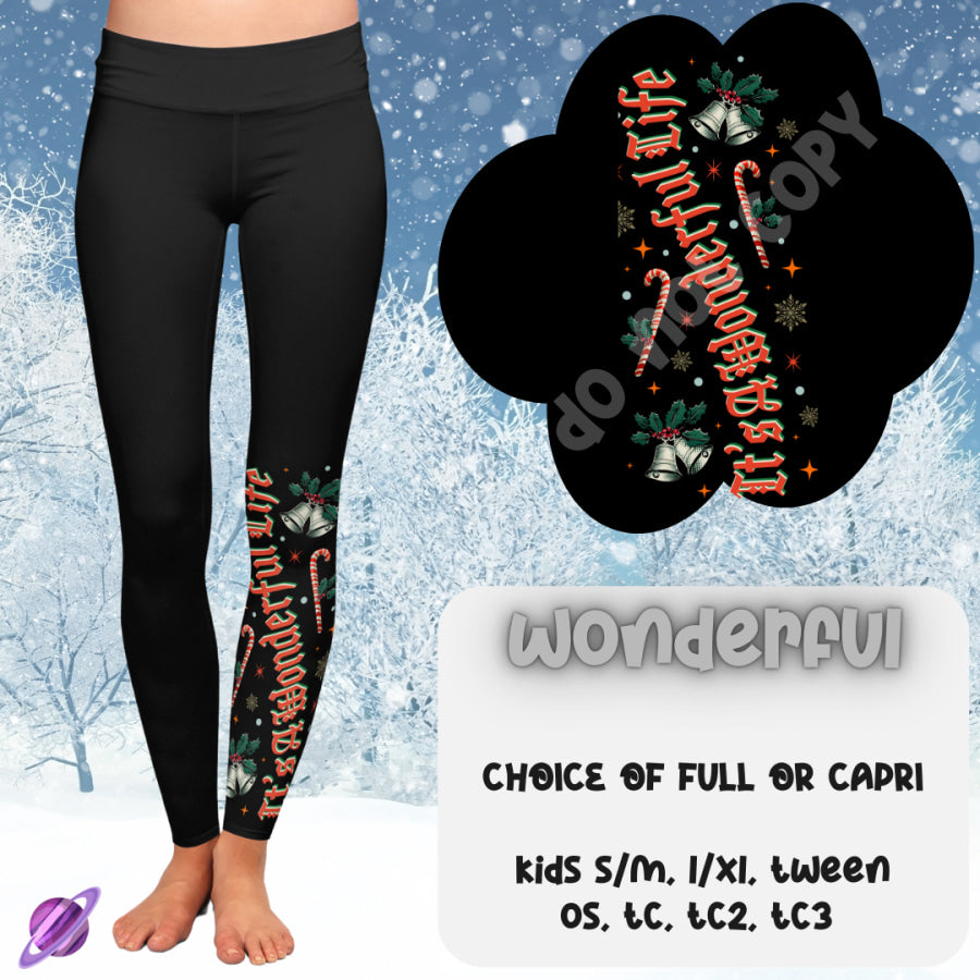 PREORDER Custom Boot Peeking Leggings - Wonderful - Closes 12 Oct - ETA late Dec 2024 Leggings