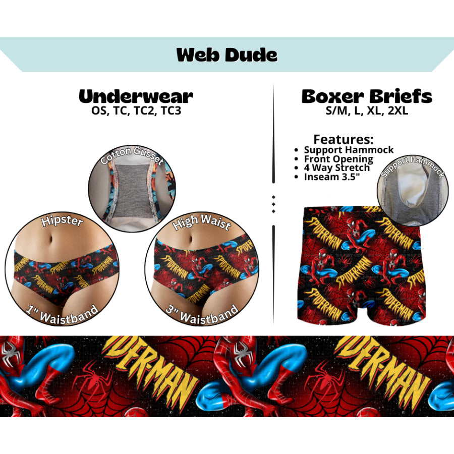 Preorder Custom BOXER BRIEFS - Size 2XL - Closes 13 Mar - ETA late Jun 2025 Underwear