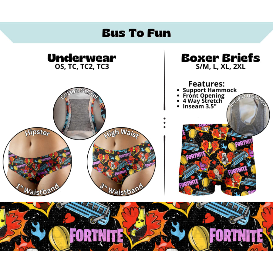 Preorder Custom BOXER BRIEFS - Size 2XL - Closes 13 Mar - ETA late Jun 2025 Underwear