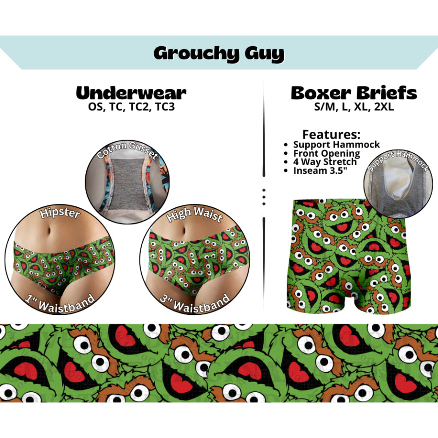 Preorder Custom BOXER BRIEFS - Size 2XL - Closes 13 Mar - ETA late Jun 2025 Underwear