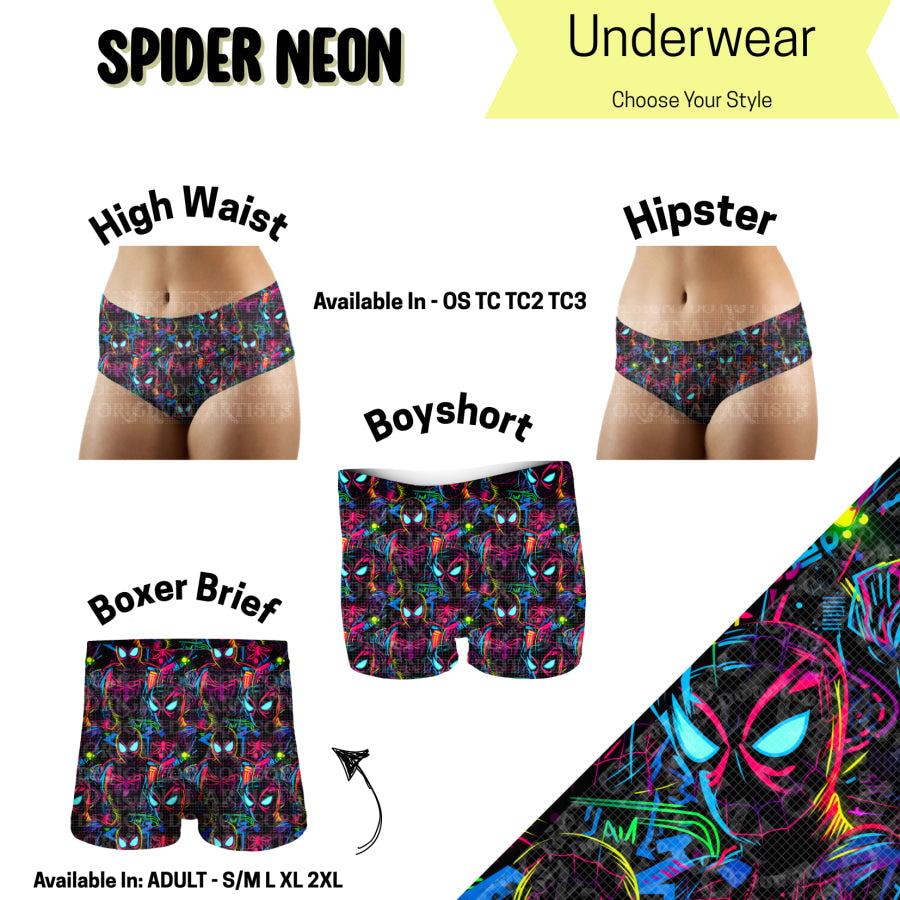 Preorder Custom BOXER BRIEFS - Size S/M - Closes 14 May - ETA early Sep 2025 Underwear