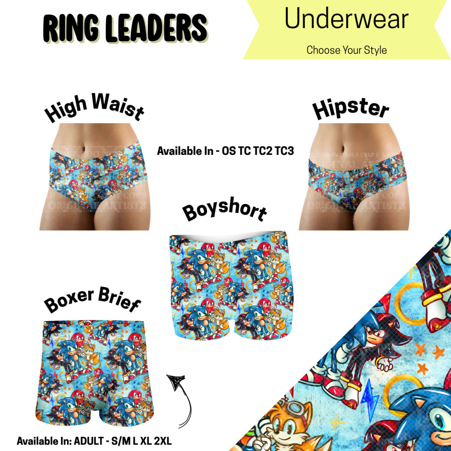 Preorder Custom BOY SHORT Panties - Size TC3 - Closes 14 May - ETA early Sep 2025 Underwear