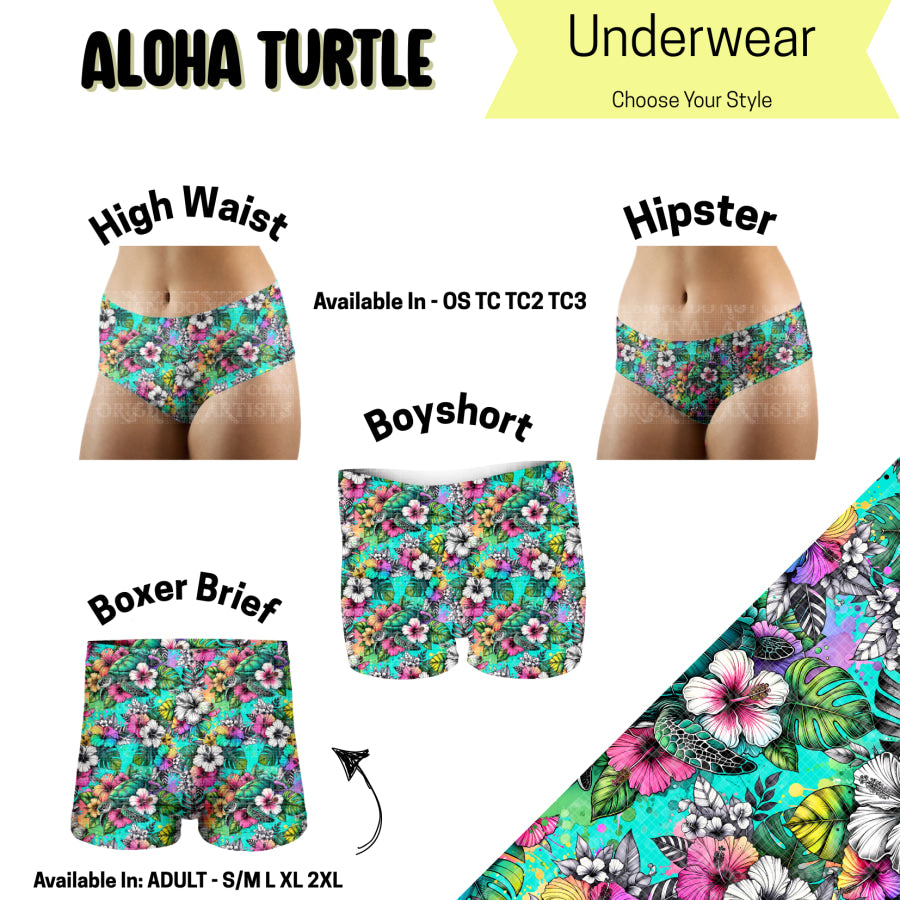 Preorder Custom BOY SHORT Panties - Size TC3 - Closes 14 May - ETA early Sep 2025 Underwear