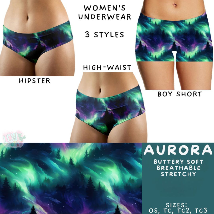 Preorder Custom Buttery Soft Underwear - Aurora - Closes 14 Feb - ETA late Apr 2025 Underwear