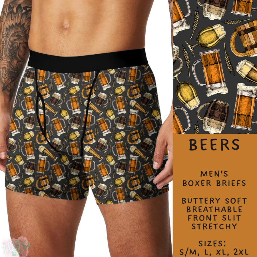 Preorder Custom Buttery Soft Underwear - Beers - Closes 27 Nov - ETA late Feb 2025 Underwear