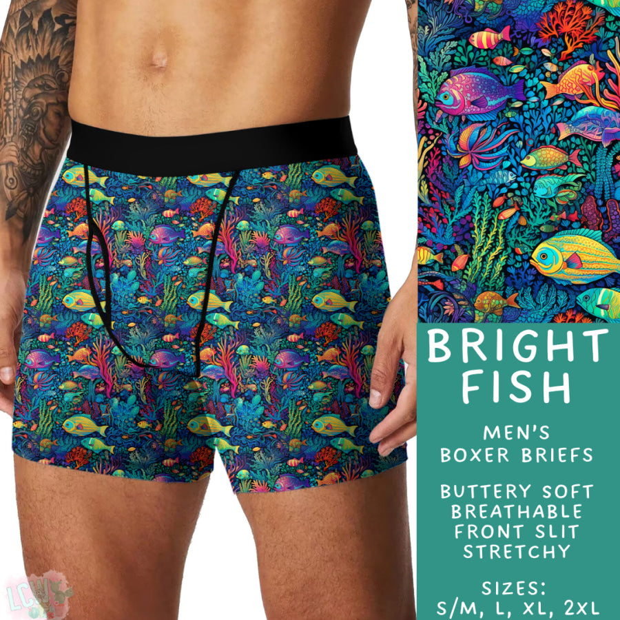 Preorder Custom Buttery Soft Underwear - Bright Fish - Closes 14 Feb - ETA late Apr 2025 Underwear