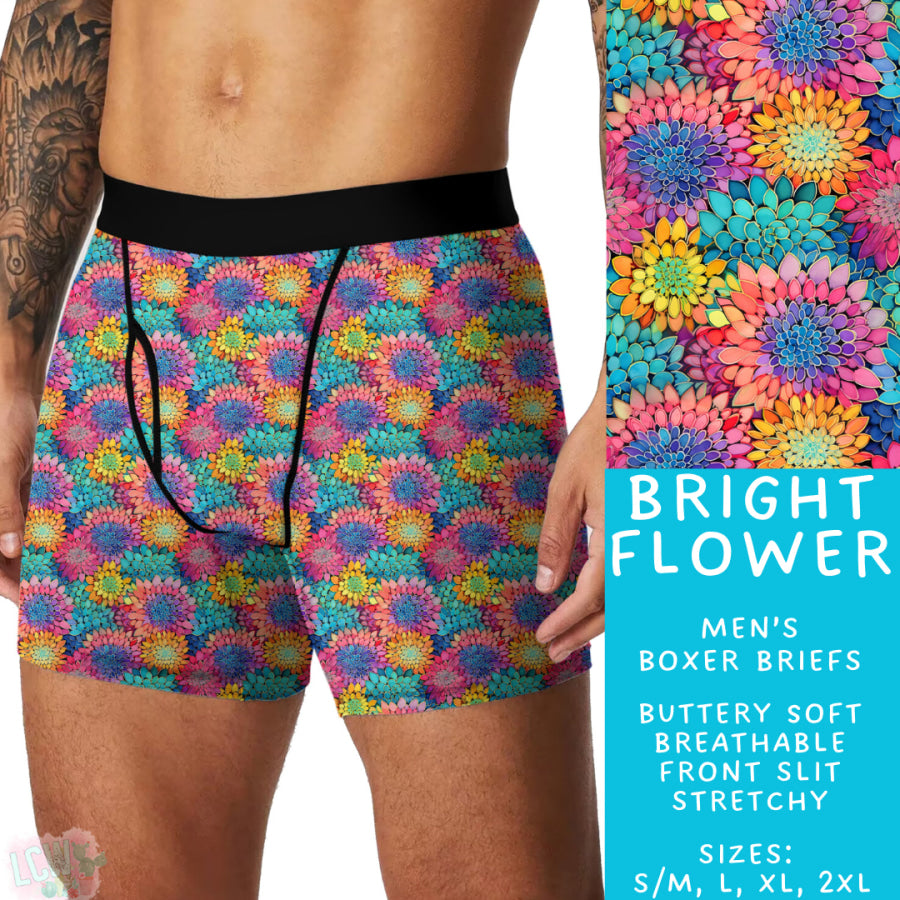 Preorder Custom Buttery Soft Underwear - Bright Flower - Closes 14 Feb - ETA late Apr 2025 Underwear